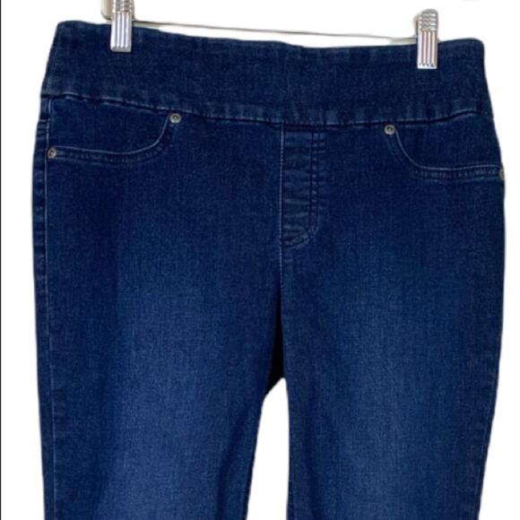 Chico’s Perfect Stretch Soft Jegging Pullon Ankle Dark Wash Jeans Size 00-XXS/2 - Picture 4 of 9
